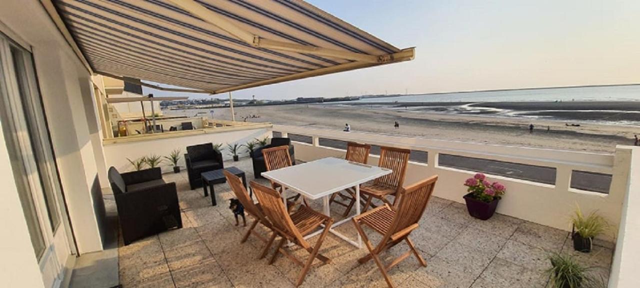 Superbe Appartement Avec Terasse Face A La Mer บูโลญ-ซูร์-แมร์ ภายนอก รูปภาพ